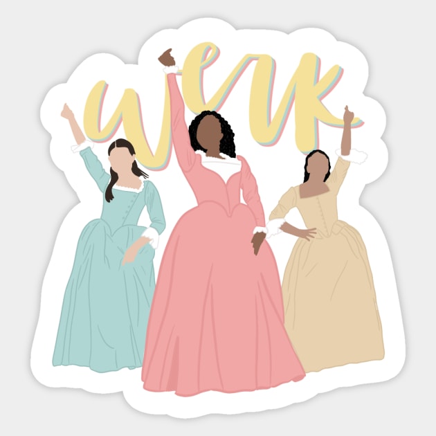 Werk Sticker by missannagray